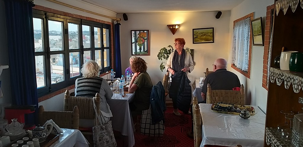 Salle à manger de la terrasse