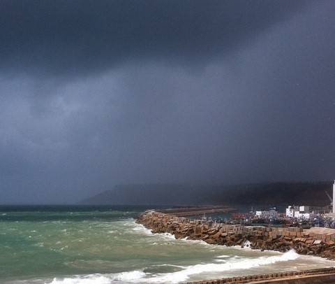 La tempête arrive