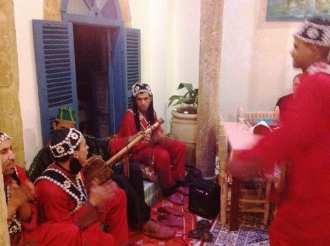 Soirée Gnaoua au riad